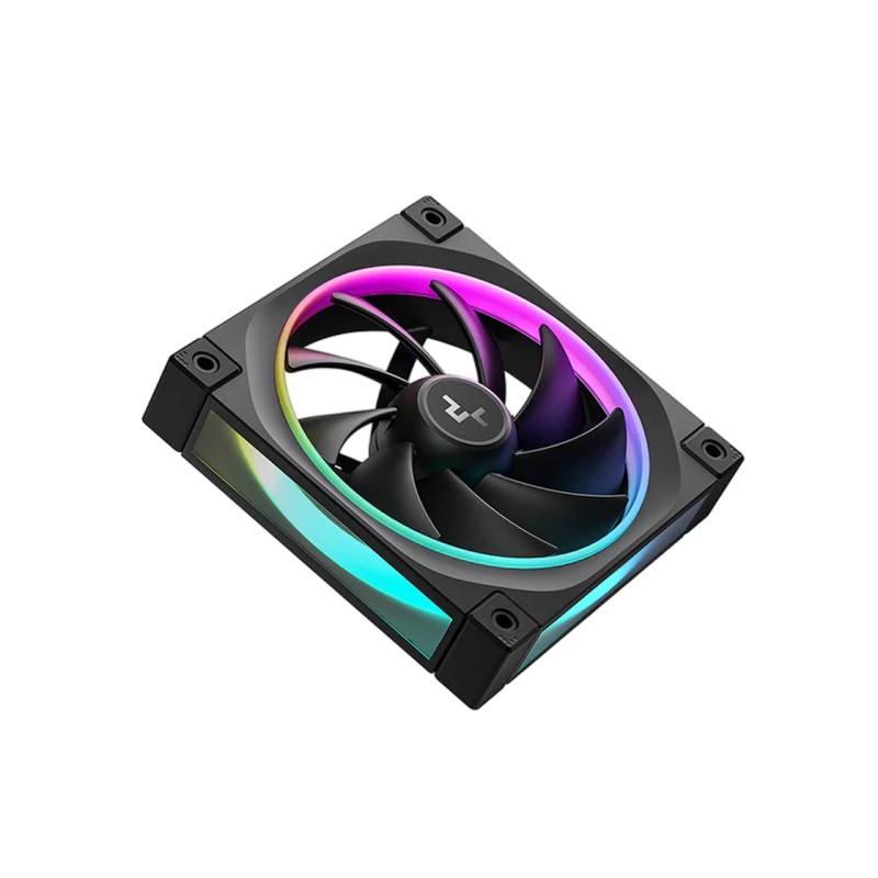 PC Case Fan Deepcool FL12 SE 3in1 kit, 120x20x25mm, ≤28.67 dB, 50.74CFM, 400-1900RPM, PWM, ARGB, 4-Pin Fan & 3-