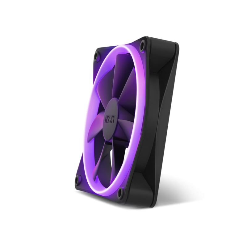 Кулер для корпуса NZXT 120 RGB, Black