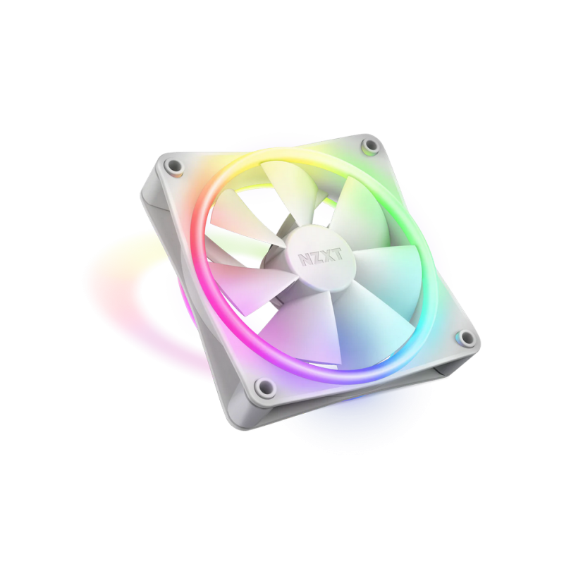 Кулер для корпуса NZXT F120 RGB Duo, White