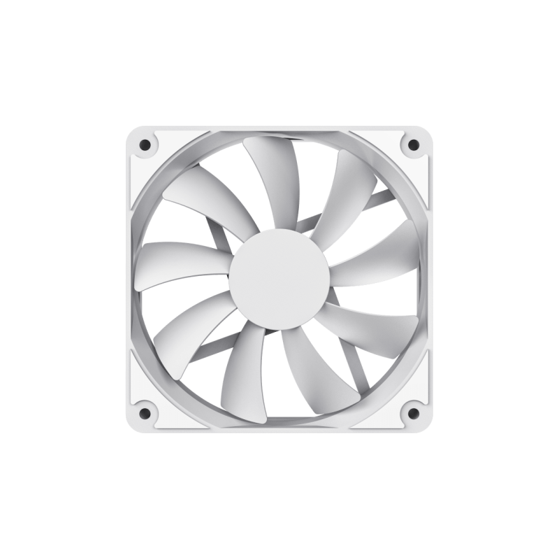 PC Case Fan GAMEMAX GMX-WFWT, 120mm, 9 blades, <23.4dB, 46.5 CFM, 1100RPM, Hydraulic bearing, 3&4pin(M/F),