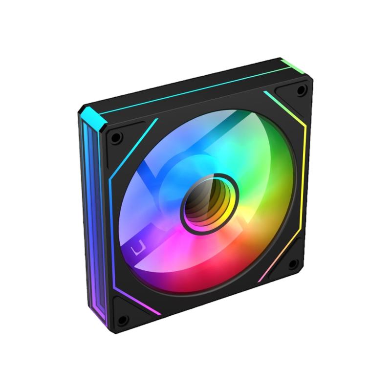 PC Case Fan Deepcool CG530 Reversed, 120x120x25, <28dB, 61.91CFM, 500-18000PM, ARGB, 4-Pin Fan & 3-pin ARGB