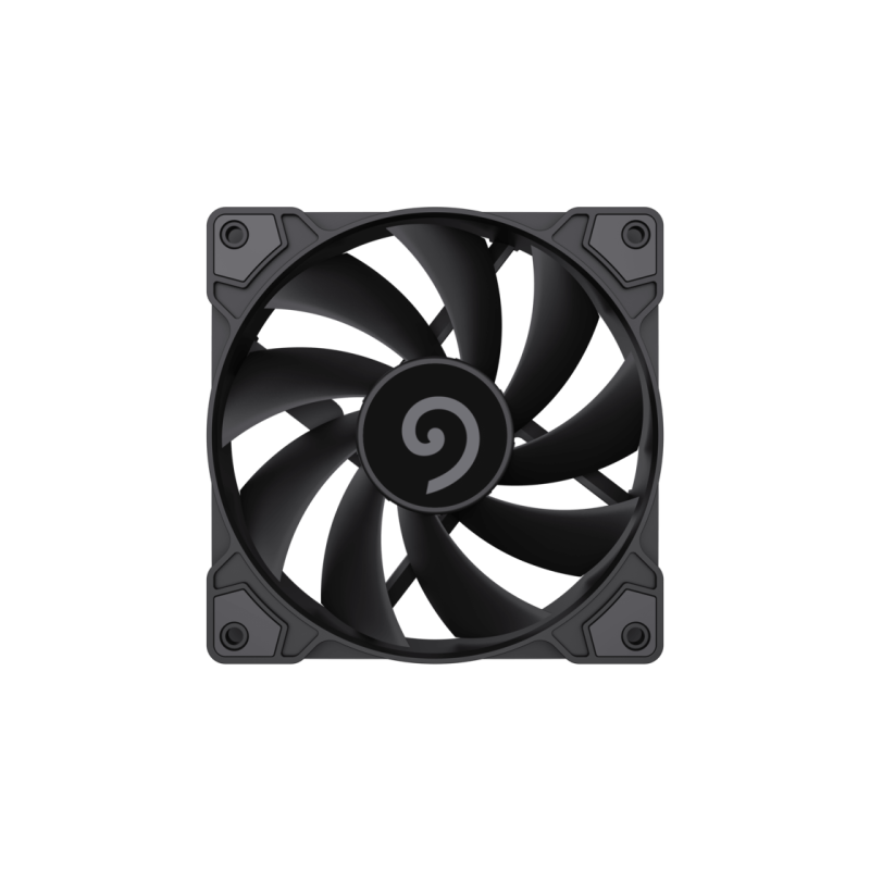 Кулер для корпуса Gamemax GMX-14WFBK-PWM, Black