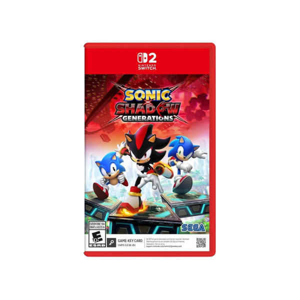 CD Game 4  NINTENDO SWITCH 2 SONIC x SHADOW GENERATIONS (GAME-KEY CARD
