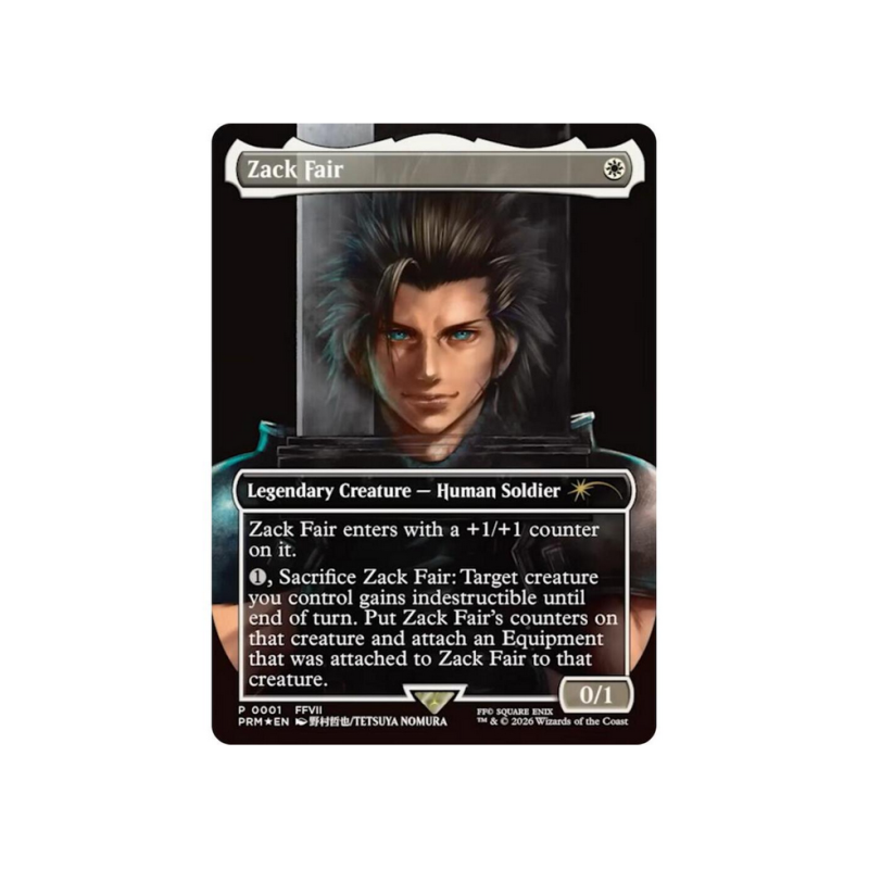 Games For SWITCH 2 Final Fantasy VII - Rebirth (Game-Key Card) (Includes MTG Final Fantasy Zack Fair Promo Card