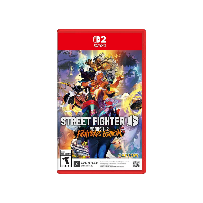 CD Game 4  NINTENDO SWITCH 2 STREET FIGHTER 6 YEAR 1-2 FIGHTERS EDITION