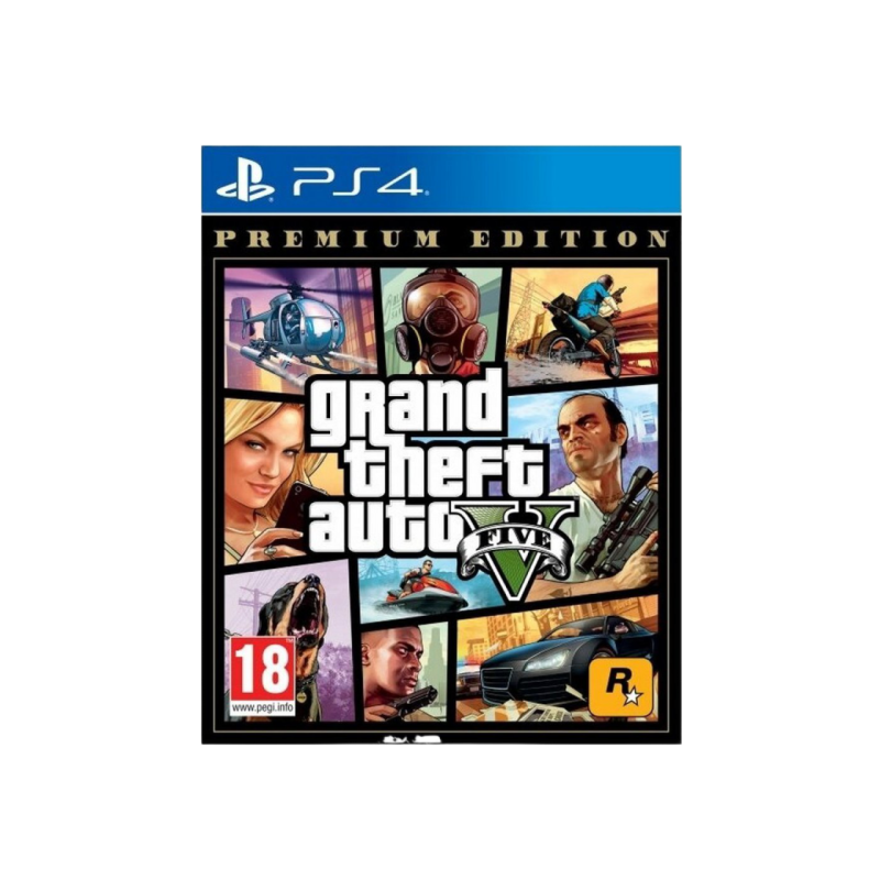CD Grand Theft Auto V - GTA V Premium Edition PS4