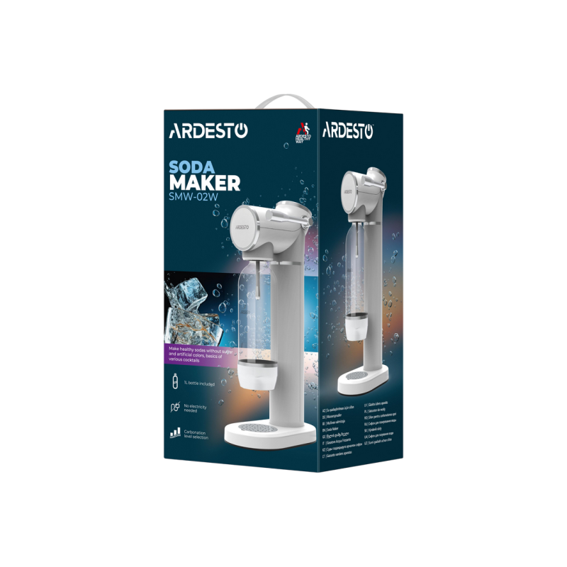 Soda Maker Ardesto G7 white, SMW-02W