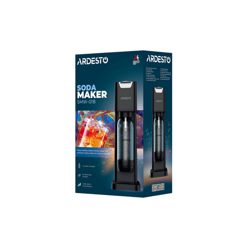 Soda Maker Ardesto G3 black, SMW-01B