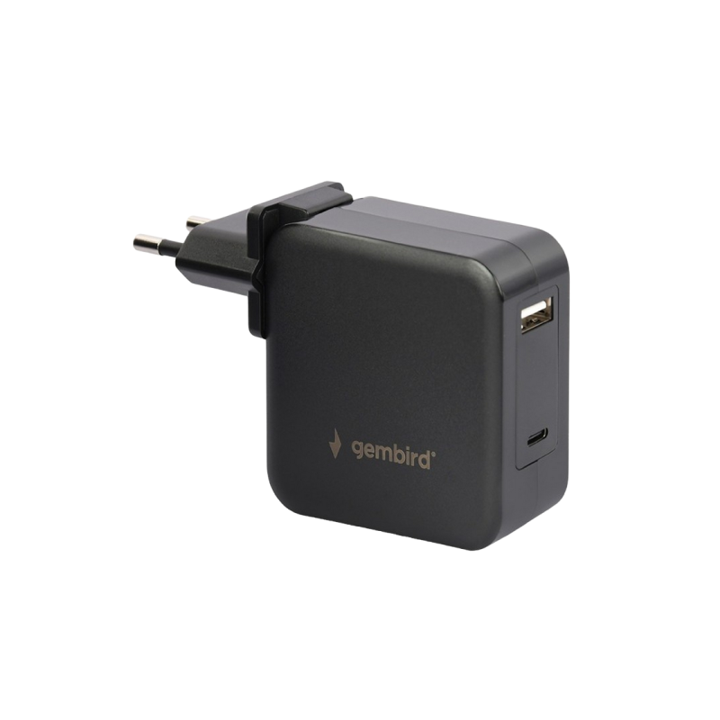 Зарядное устройство для ноутбука Gembird, NP main 60W универсальный NPA-PD60-01