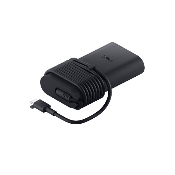 Сетевой адаптер Dell 100 Вт USB-C GaN Slim с кабелем питания — Европа — 1 год ограниченной гарантии.