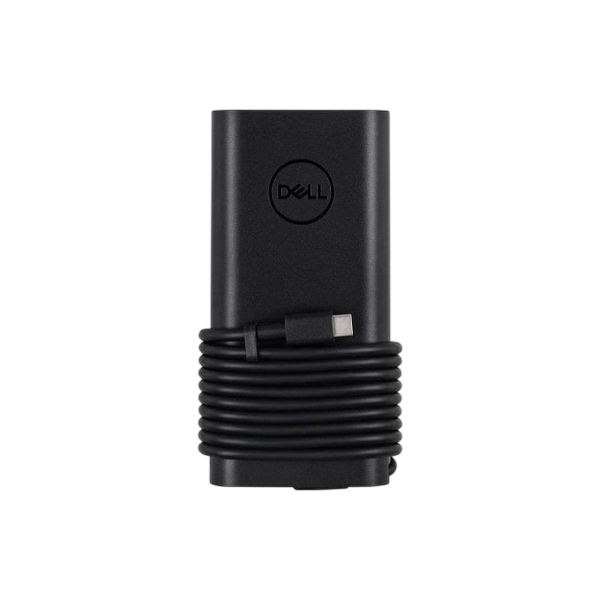 Сетевой адаптер Dell 165 Вт USB-C GaN с кабелем питания - EURO - Ограниченная гарантия на оборудование 1 год - SnP