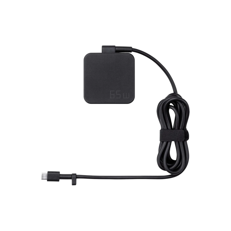 Зарядное устройство для ноутбука ASUS USB-C мощностью 65 Вт, 5 В/3 А, 9 В/3 А, 15 В/3 А, 20 В/3,25 А, кабель: 160 см, шнур питания: 90 см