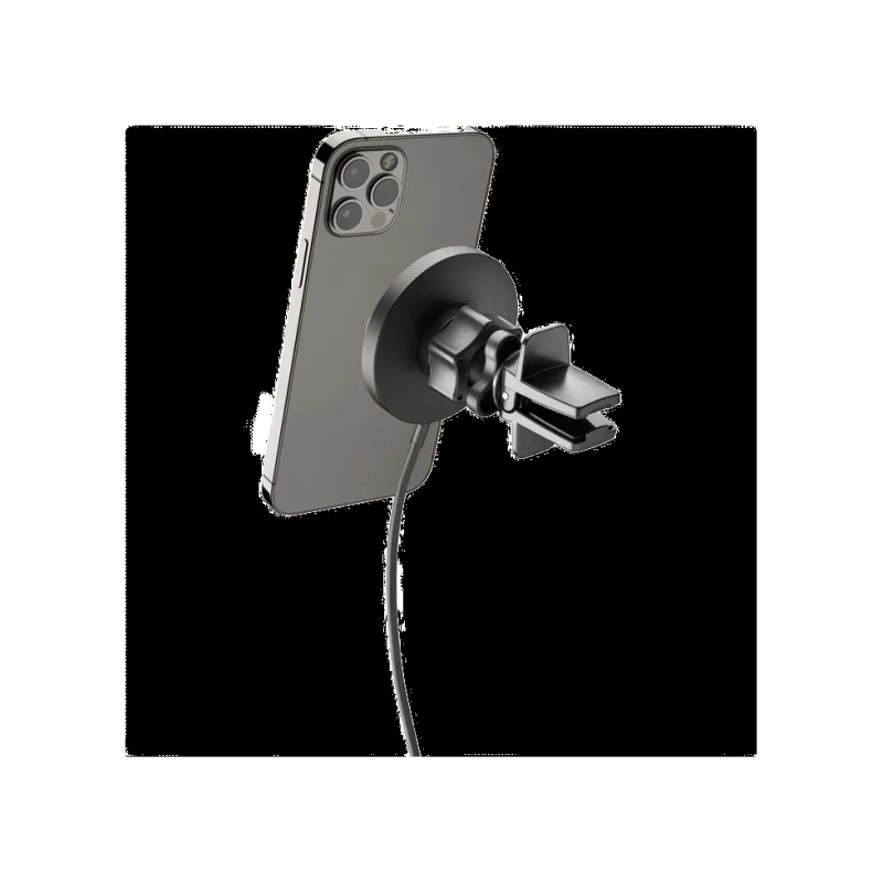 Беспроводное автомобильное зарядное устройство Cellularline, Touch Air Mag, черное