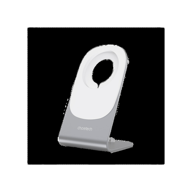 Беспроводная магнитная подставка для зарядного устройства CHOETECH, H046 + T518-F, белая