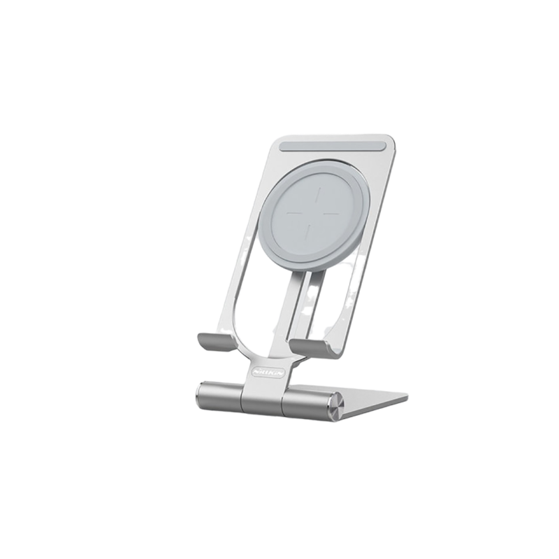 Беспроводное зарядное устройство Nilkin PowerHold Mini, 15 Вт, серое