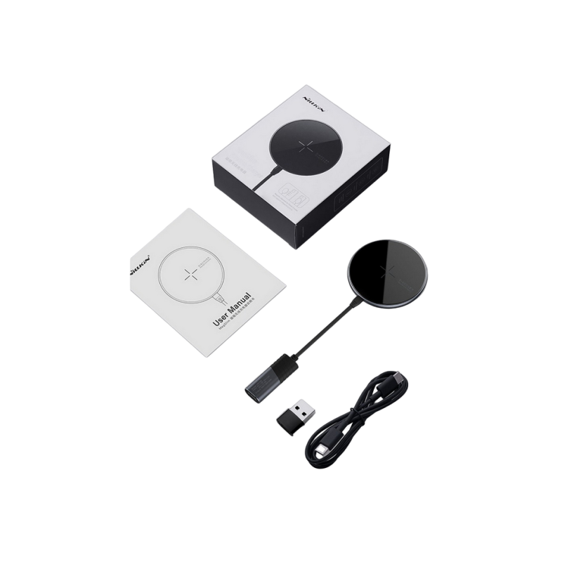 Wireless Charger Nilkin MagSlim, Black