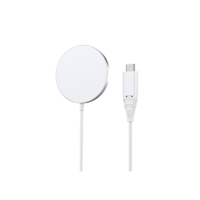 Беспроводная магнитная подставка для зарядного устройства CHOETECH, H046 + T518-F, белая
