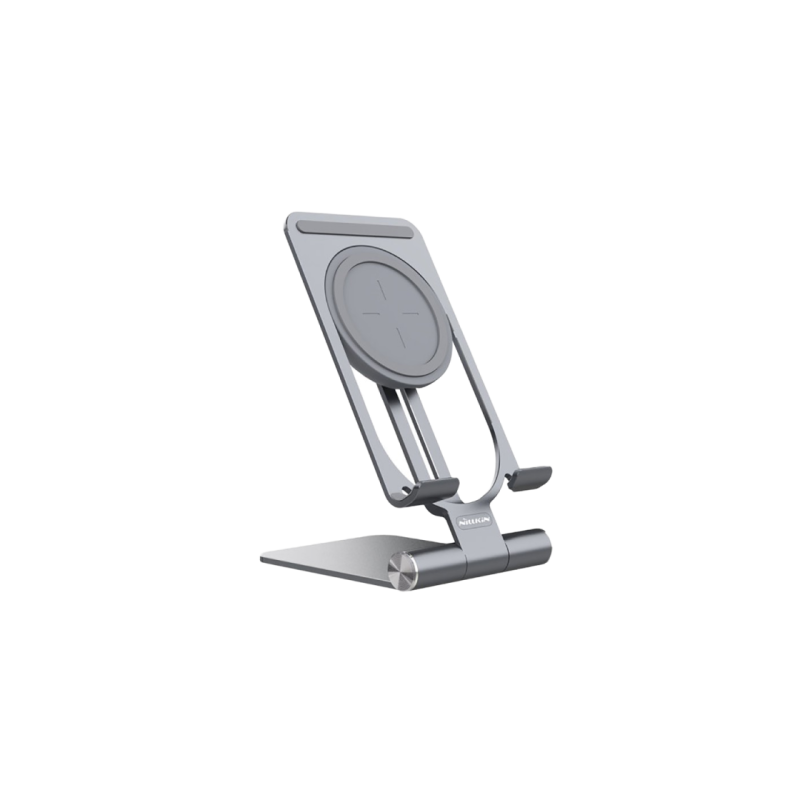 Беспроводное зарядное устройство Nilkin PowerHold Mini, 15 Вт, серое