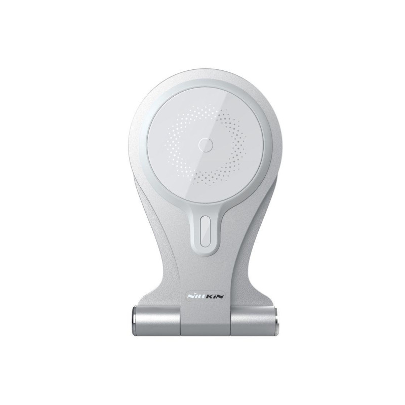 Беспроводное зарядное устройство Nillkin MagStand Charging Stand, 15 Вт, серебристый