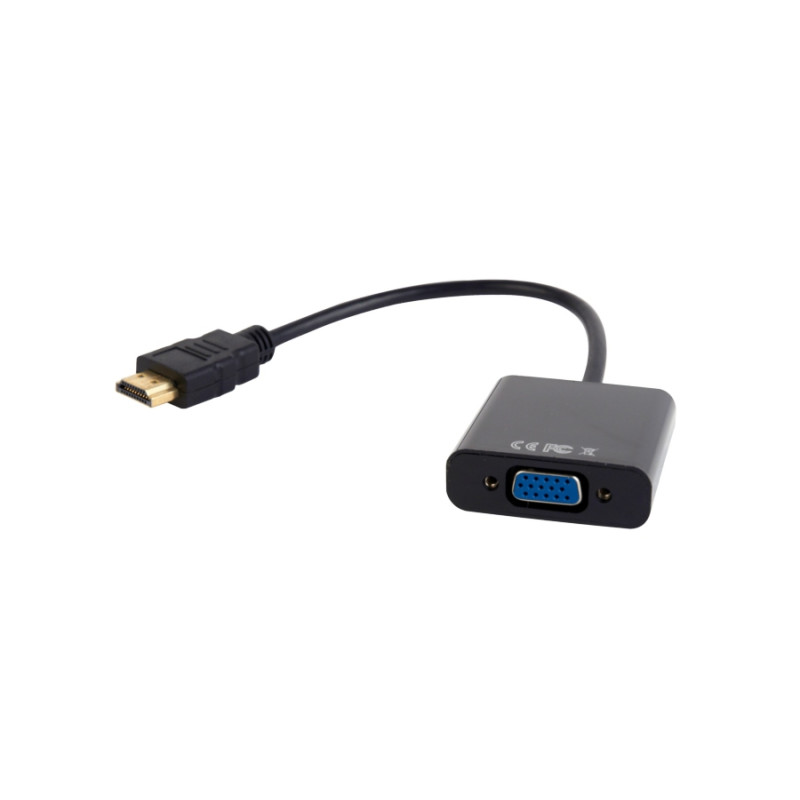 Gembird A-HDMI-VGA-03, черный