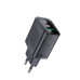 Зарядное устройство Acefast A78 PD20W, GaN (USB-A+USB-C) charger, Black