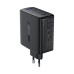 Зарядное устройство Acefast A94 PD100W, GaN (3xUSB-C+USB-A) charger, Black