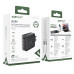 Зарядное устройство Acefast A94 PD100W, GaN (3xUSB-C+USB-A) charger, Black