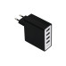 Gembird EG-U4AC-02, 4 x USB, черный