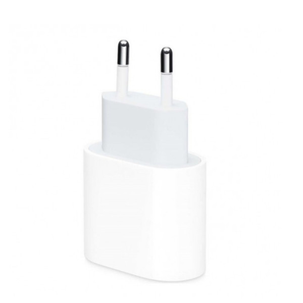 Original Power Adapter Apple 20W, USB Type-C, White