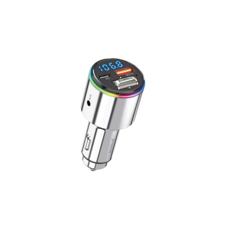 Proove FM Launcher Power Drive 30W, Silver