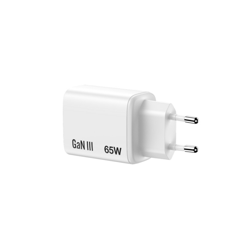 VERBATIM Essentials GaN Charger 65W, White