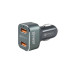 XPower, 2.1A + Micro-USB Cable, 2USB, Black