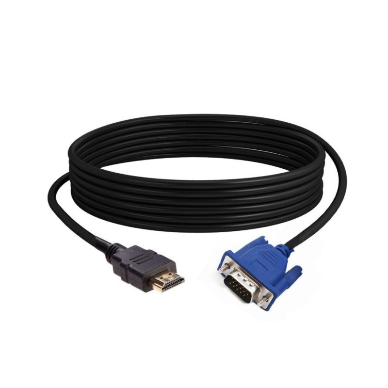 Cablexpert A-HDMI-VGA-03-10, Black