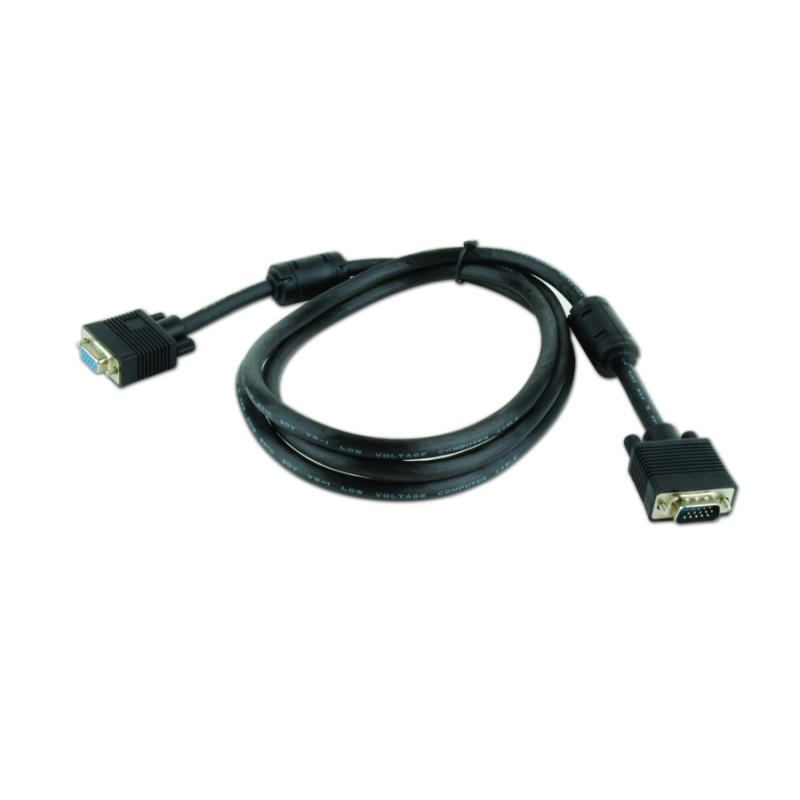 Cablexpert HD15M/HD15F, черный