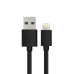 Xpower Apple Lightning USB, плоский, черный