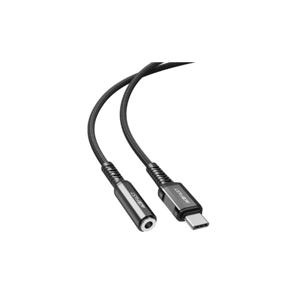 Кабель USB Type-C to 3.5mm, Acefast C1-07, Black