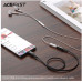 Кабель USB Type-C to 3.5mm, Acefast C1-07, Black