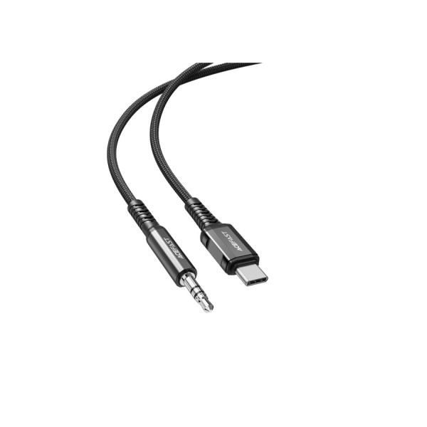 Кабель USB Type-C to 3.5mm, Acefast C1-08, Black