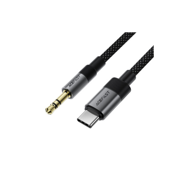Кабель USB Type-C to 3.5mm, Acefast J11, Black