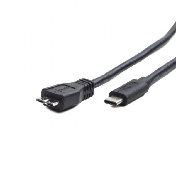 Cablexpert CCP-USB3-mBMCM-1M, Black