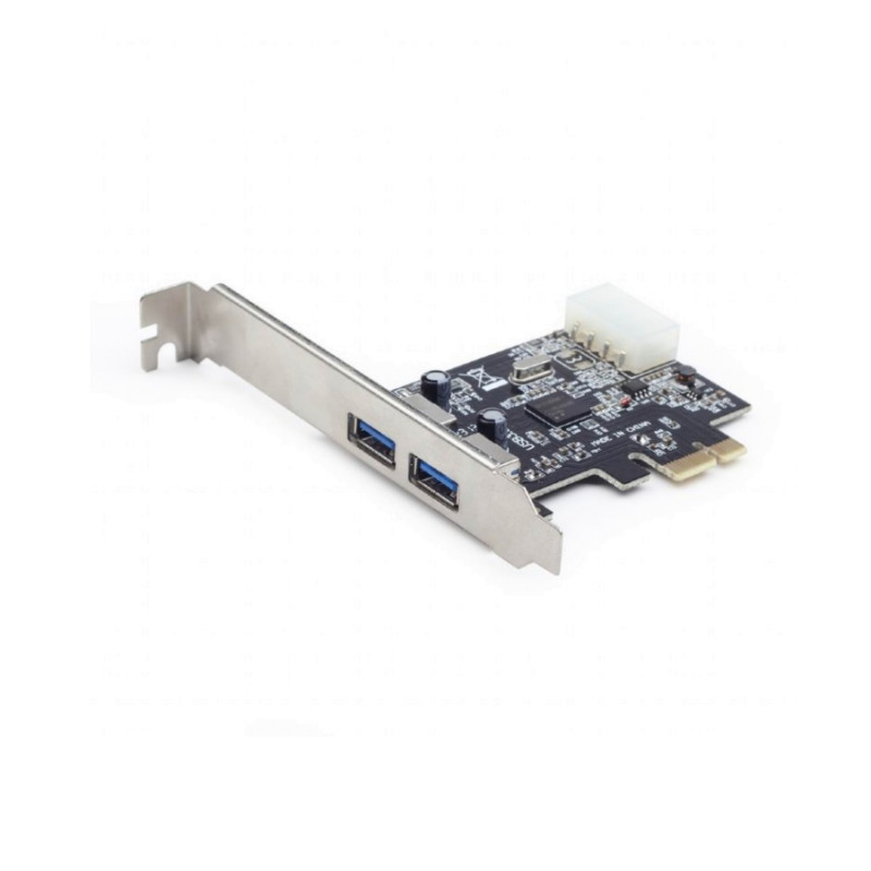 PCI-Express до 2xUSB3.0, Gembird UPC-30-2P, дополнительная карта