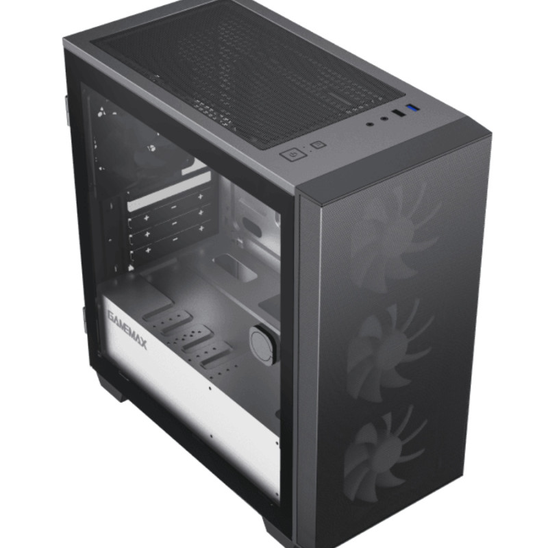 Корпус для ПК Gamemax Aero Mini Eco, Black