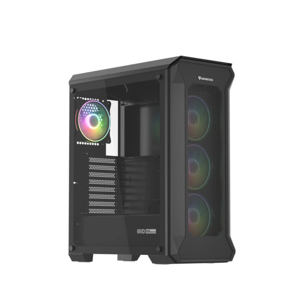 Carcasa PC Genesis Irid 505, Black