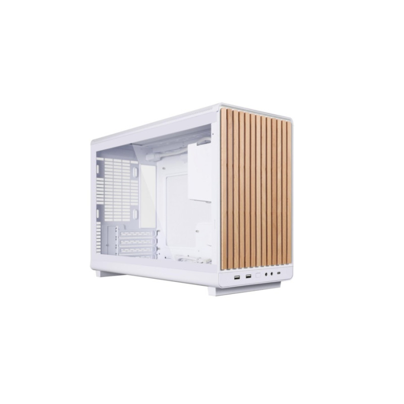 Корпус для ПК Lian Li A3-mATX-WDG WHITE, White