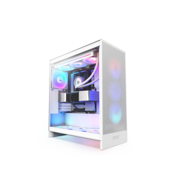 Корпус для ПК NZXT H7 Flow RGB 2024, White