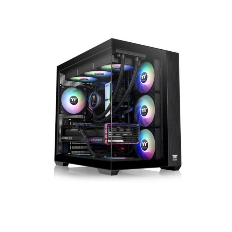 Корпус для ПК Thermaltake View 380 TG ARGB, Black