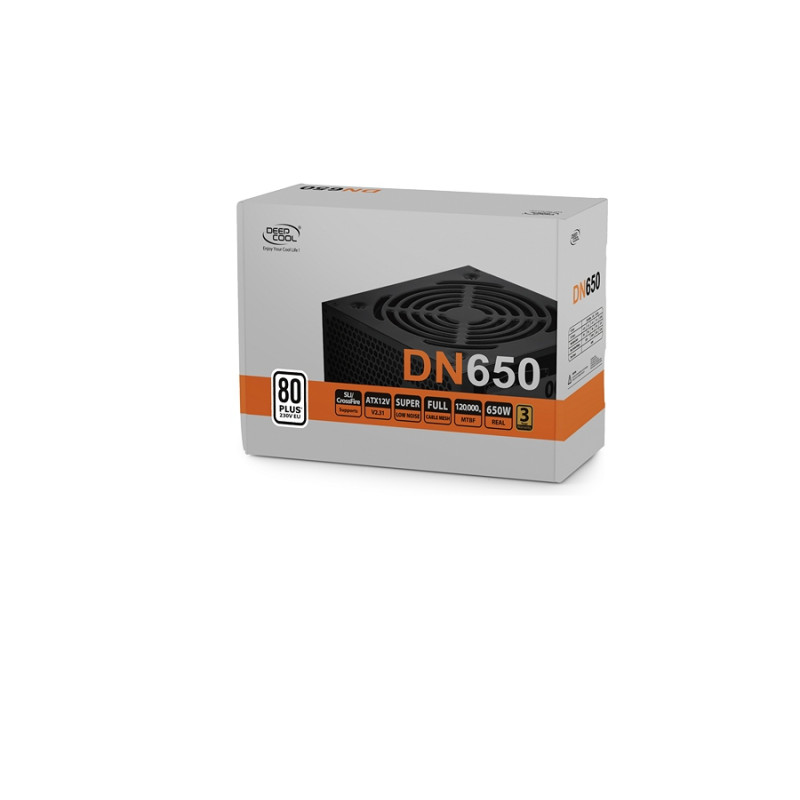 Deepcool DN650 New Version, Black