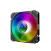 Кулер для корпуса Gamemax FN-12Rainbow-C9, Black