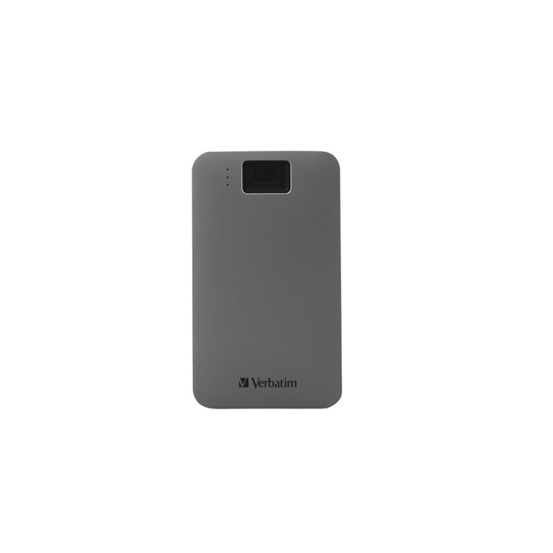 Внешний жесткий диск 1.0TB Verbatim Executive Fingerprint Secure, Gray