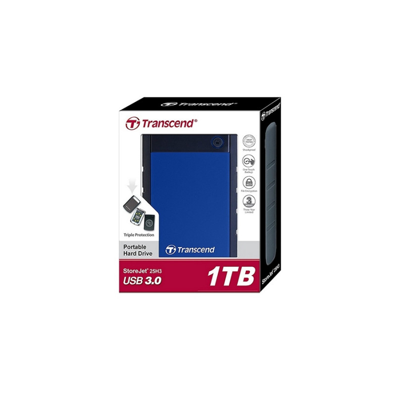 HDD Extern 1.0TB Transcend StoreJet 25H3B
